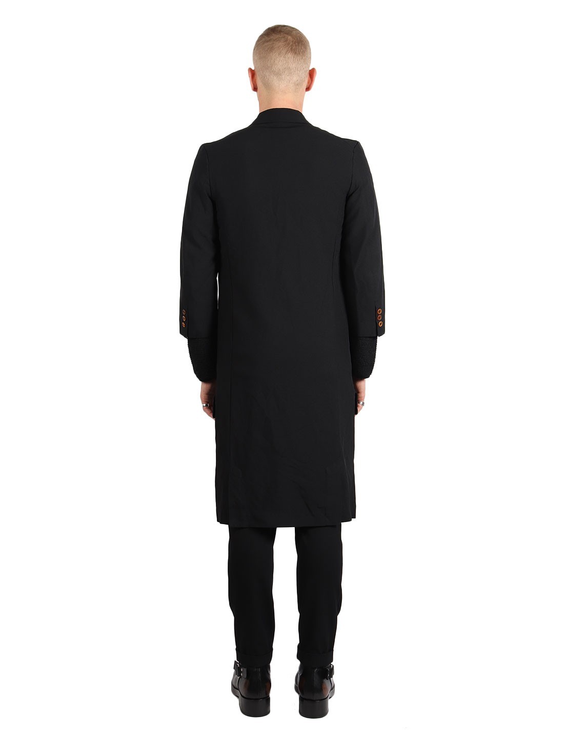 Vintage 90s CDG Comme Des Garçons Homme Wool Mens Designer Long Coat Black  Size Medium Made in Japan - Etsy