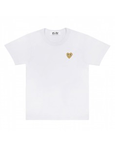 T-Shirt mono coeur brodé...