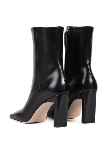 square toe heel boots