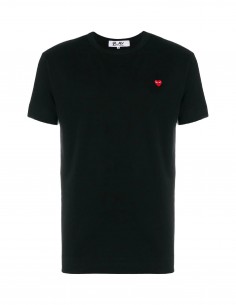 comme des garçons play homme noir