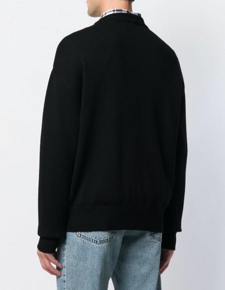 Black oversize sweater Ami Paris