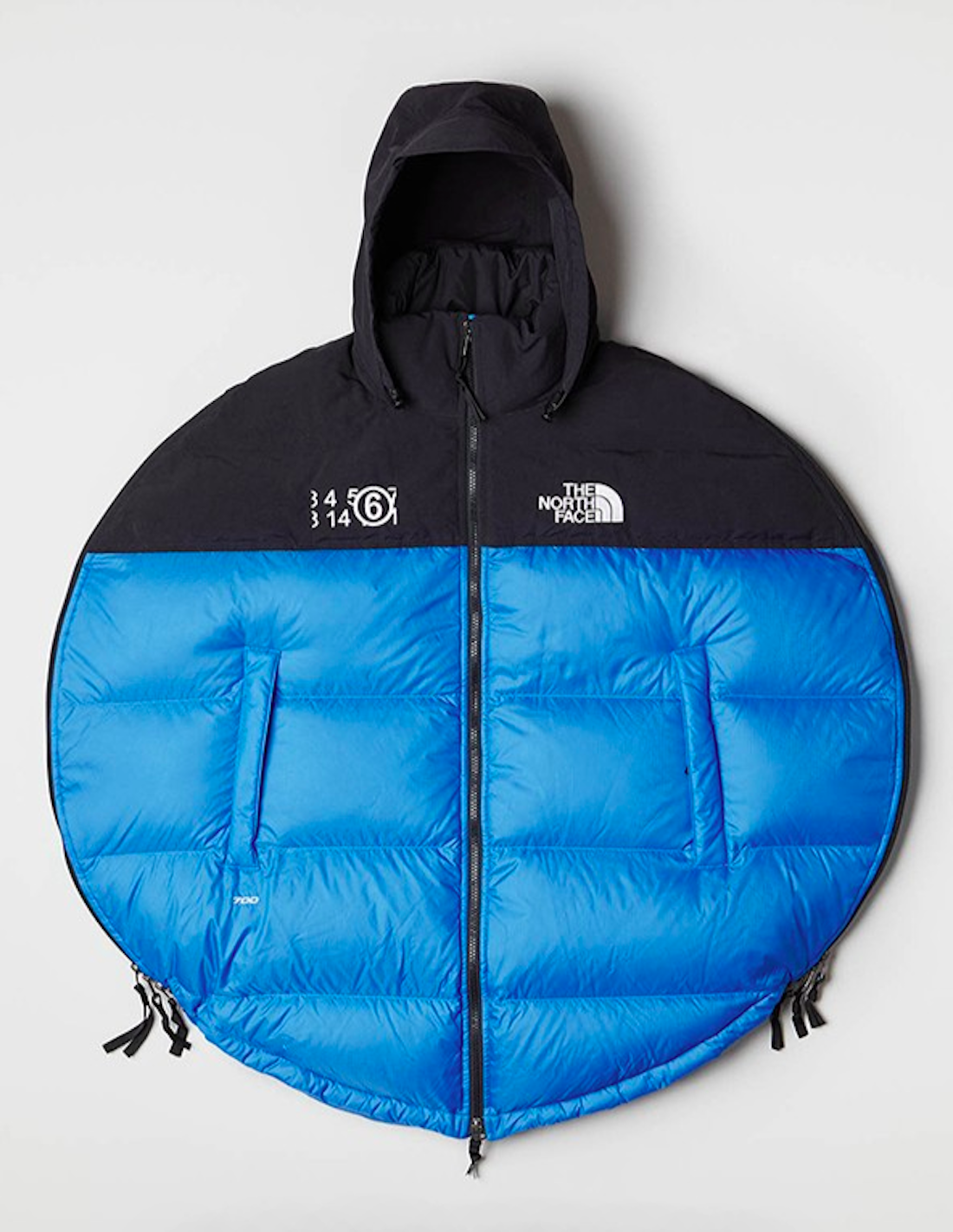 north face jacket two tone