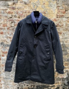 Waterproof Coat Mid Long - Blue