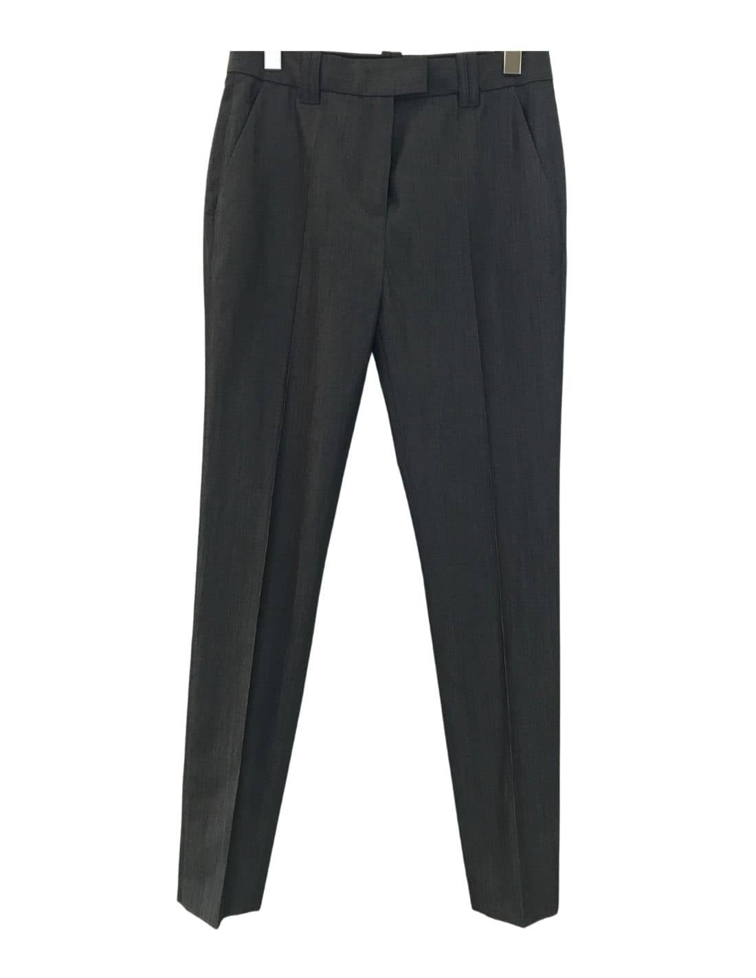 Grey pleated cigarette pants BARBARA BUI for women - SS21