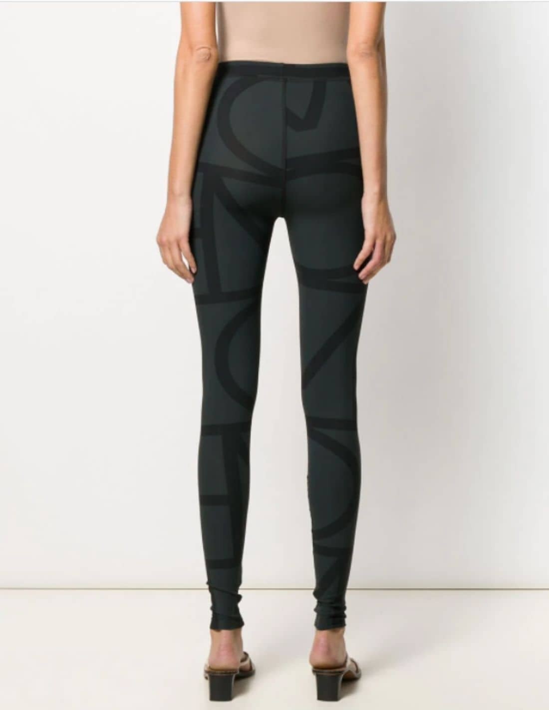 TOTËME black leggings with monogram for 