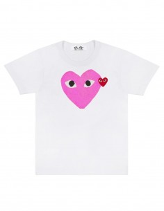 T-shirt blanc avec coeur...
