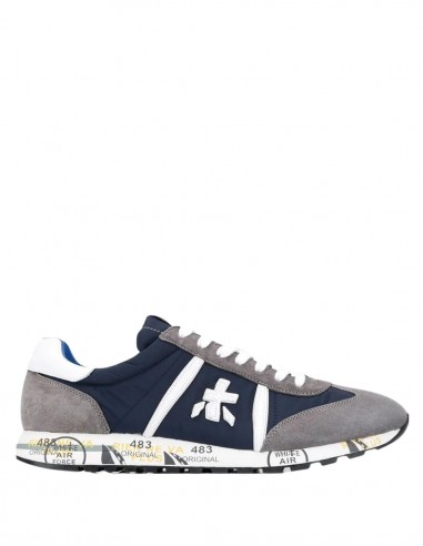 Baskets bleues "LucyVar600E" Premiata pour homme - FW21
