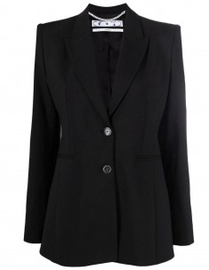 OFF-WHITE blazer black two buttons - FW21