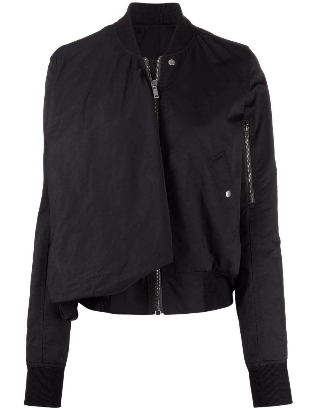 Black bomber jacket RICK OWENS - FW21