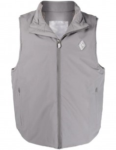 Grey quilted waistcoat logo patch A-COLD-WALL for men - FW21