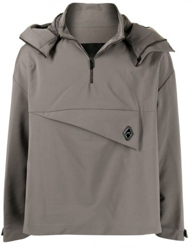 Waterproof grey pullover jacket A-COLD-WALL - FW21