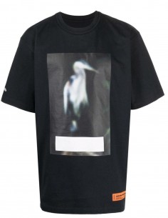 T-shirt "Light Censored Heron" noir HERON PRESTON pour homme - FW21