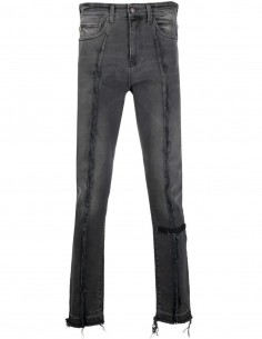 Grey slim jeans with clean edges VAL KRISTOPHER for men - FW21