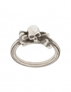 Silver skull ring WERKSTATT:MUNCHEN