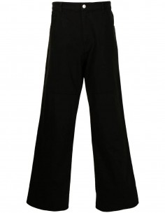 ﻿Black work trousers with patch RAF SIMONS for men - FW21