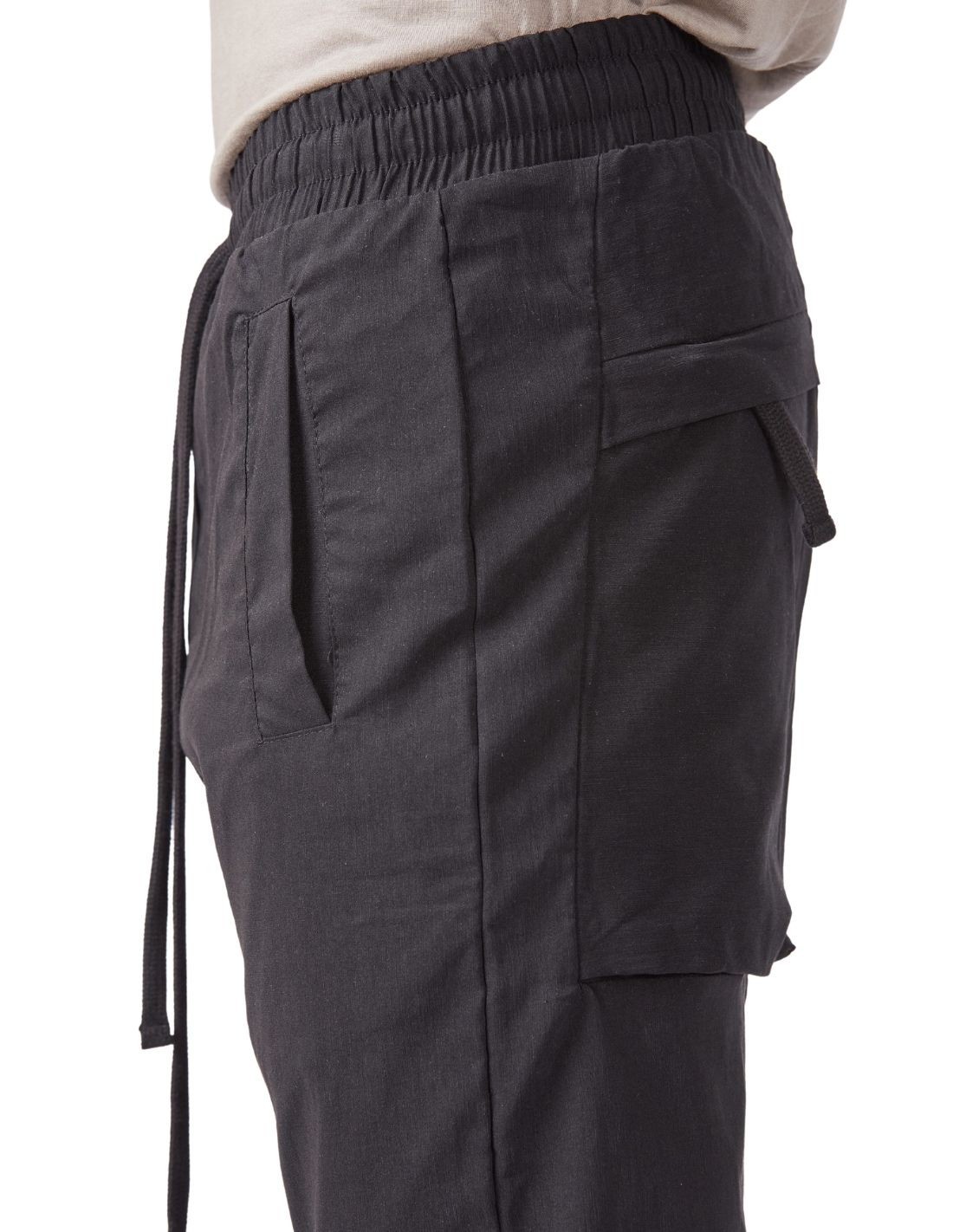 Pantalon de jogging noir Thom Krom droit et ample - noir