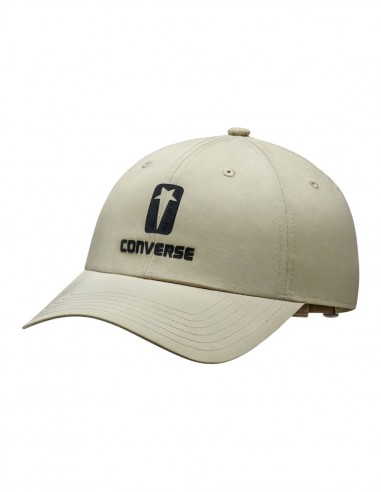 RICK OWENS RODKR X Converse casquette beige avec logo