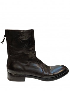 Boots "30306" marron en cuir PREMIATA pour homme - FW21