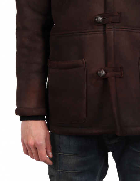 Asos Duffle-coat brun style d\u00e9contract\u00e9 Mode Manteaux Duffle-coats 