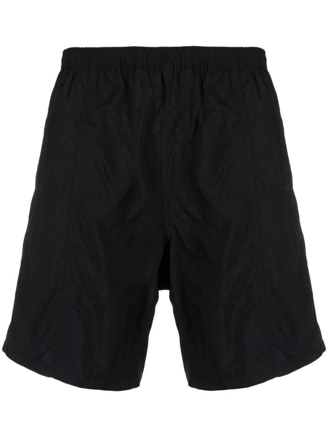 Black swim shorts with 