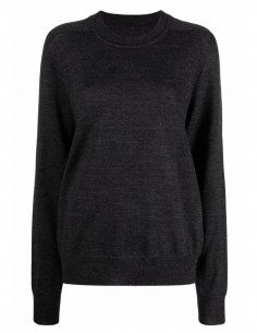 Pull à col rond en laine MAISON MARGIELA - SS22