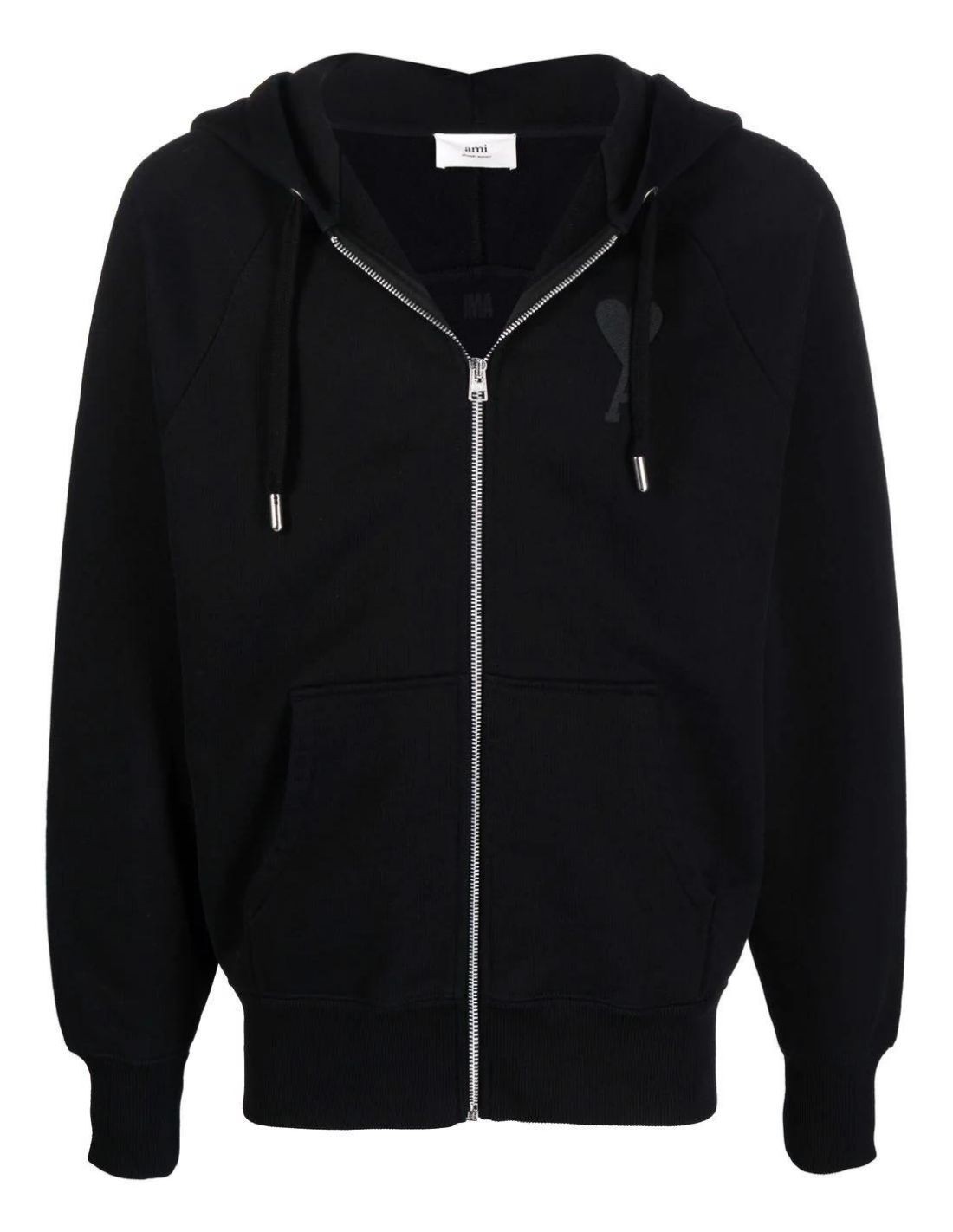 Black zip-up hoodie 