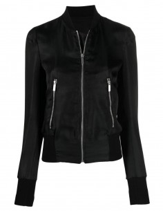 Silk blend bomber jacket SAPIO - SS22