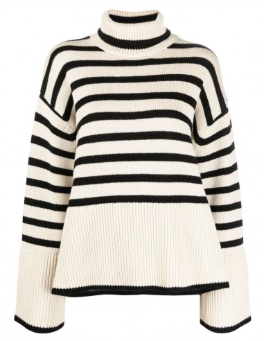 Two-tone striped turtleneck sweater TOTÊME.