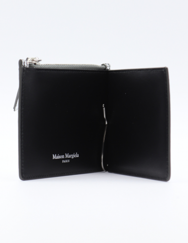 Silver leather wallet MAISON MARGIELA - FW22
