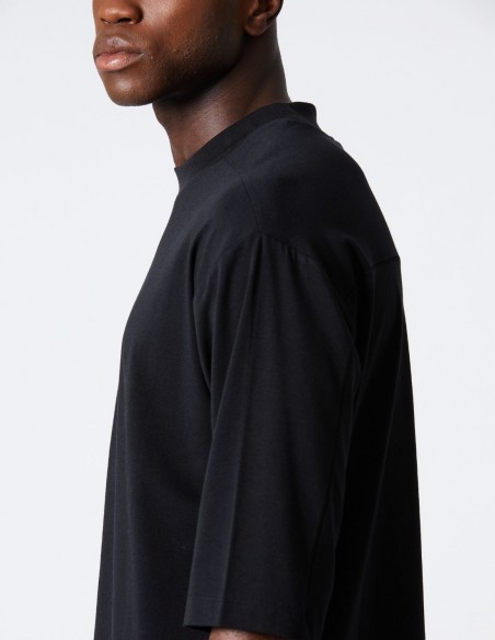Black high neck tee-shirt THOM KROM - FW22