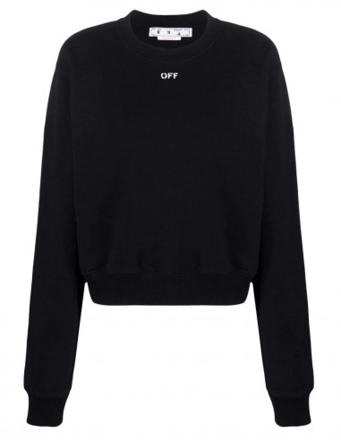 Sweat col rond à imprimé "Off-stamp" OFF-WHITE - FW22