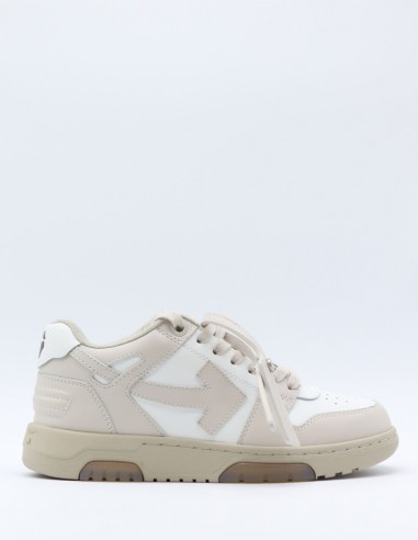 White and beige Out Of Office "OOO" sneakers OFF-WHITE - FW22