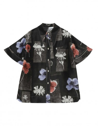 Floral print shirt GANNI - FW22