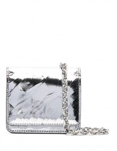 Mirror effect wallet with chain MAISON MARGIELA - FW22