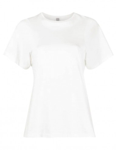 T-shirt TOTÊME blanc avec logo pour femme - SS21