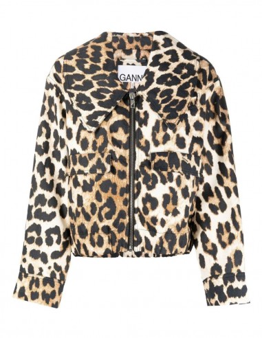 Leopard print jacket GANNI - FW22