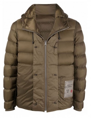 Doudoune à capuche kaki TEN C.