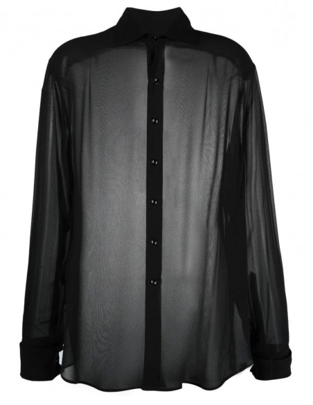 Transparent silk shirt MAISON MARGIELA - FW22