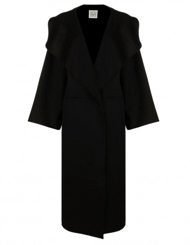 Signature coat in wool and cashmere TOTÊME - FW22