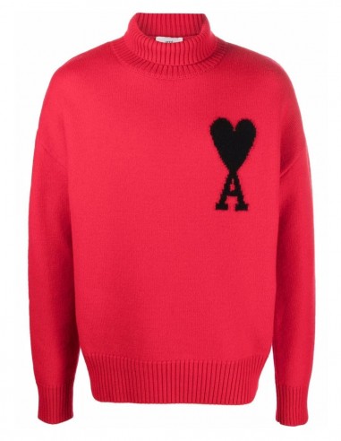 Pull col roulé "Ami de Cœur" AMI PARIS - FW22