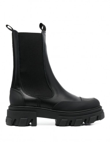 Black "Chelsea" studded boots GANNI - FW22