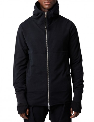 Black zip-up hoodie THOM KROM - FW22