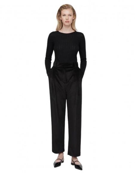 Deep pleat cord trousers TOTÊME - FW22