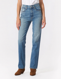 Jean bleu droit SILVERLAKE modèle "London - Western Stars"