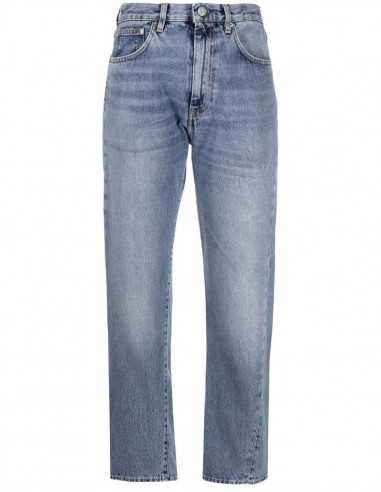 TOTEME "Twisted seam" jeans in "Worn blue" spring - summer 2023