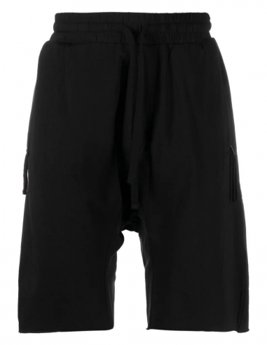 THOM KROM cotton jersey black shorts - SS23