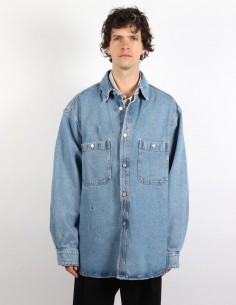 hed mayner Oversized jacket in denim