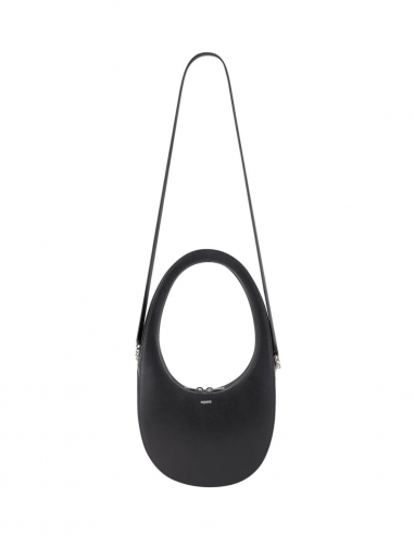 COPERNI "Swipe" crossbody bag in black leather - Spring/ Summer 2023