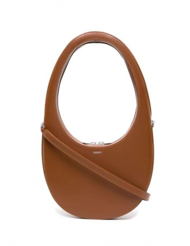 COPERNI "Swipe" crossbody bag in brown leather - Spring/ Summer 2023