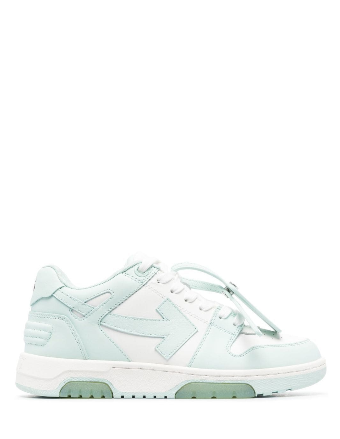 Off-White Office" low top mint white